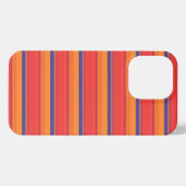 Süße farbenfrohe Sommerstreifen iPhone Hülle (Rückseite (Horizontal))