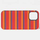 Süße farbenfrohe Sommerstreifen iPhone Hülle (Rückseite (Horizontal))