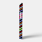 Süße farbenfrohe Streifen Case-Mate iPhone Hülle (Rückseite / Rechts)