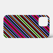 Süße farbenfrohe Streifen Case-Mate iPhone Hülle (Rückseite (Horizontal))