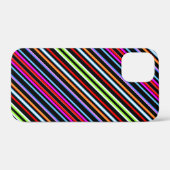 Süße farbenfrohe Streifen Case-Mate iPhone Hülle (Rückseite (Horizontal))
