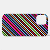 Süße farbenfrohe Streifen Case-Mate iPhone Hülle (Rückseite (Horizontal))