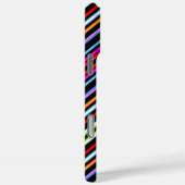 Süße farbenfrohe Streifen Case-Mate iPhone Hülle (Rückseite / Rechts)