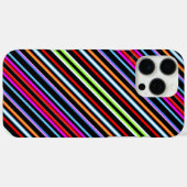 Süße farbenfrohe Streifen Case-Mate iPhone Hülle (Rückseite (Horizontal))