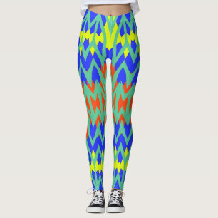 Süße farbenfrohe trendige "Ratti_Creative_Arts" Le Leggings