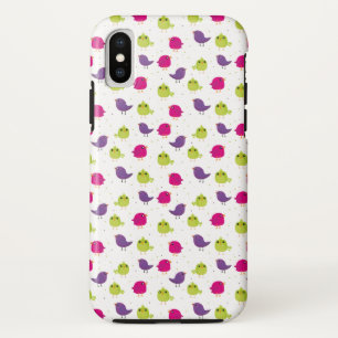Süße farbenfrohe Vögel Case-Mate iPhone Hülle