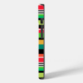 Süße, farbige Streifen Case-Mate iPhone Hülle (Rückseite / Links)