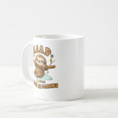 Süße Faultier ASAP � So Langsam Wie Möglich Klassi Kaffeetasse (Vorderseite Links)