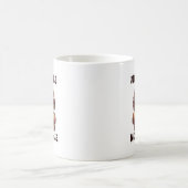 Süße Faultier-Coffee-Talk-Wortkunst Kaffeetasse (Mittel)