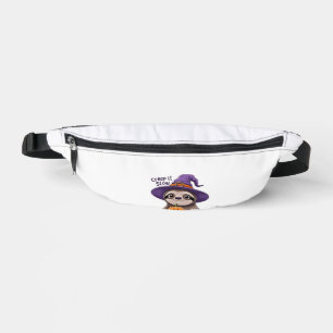 Süße Faultier Hexe Halloween-Shirt � Kriech es lan Bauchtasche