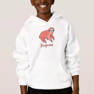 Süße Faultier-Kinder Hoodie
