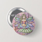 Süße Feen-Button-Nadel von Molly Harrison Button (Vorne & Hinten)