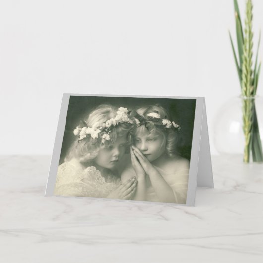 Süße Feiertagskarte (Vorderseite)