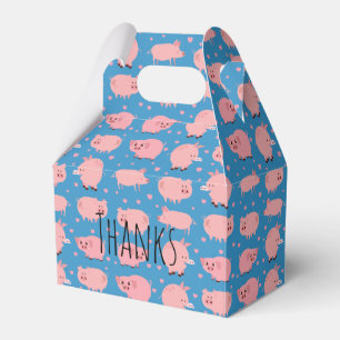Süße Ferkel Giebel Gefallen Box Geschenkschachtel
