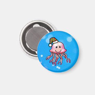 Süße Festliche Quallen Cartoon Magnet