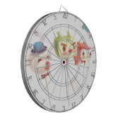 Süße Figur Cake Pops Dartscheibe (Vorderseite Links)