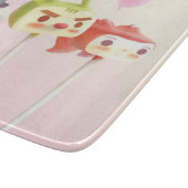 Süße Figur Cake Pops Schneidebrett (Ecke)