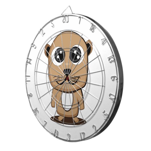 Süße Figur Dartscheibe (Vorderseite rechts)