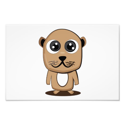 Süße Figur Fotodruck (Vorne)