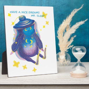 süße Figur Fotoplatte