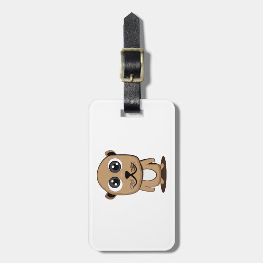 Süße Figur Gepäckanhänger (Vorderseite vertikal)