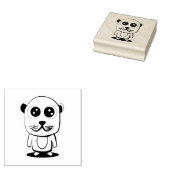 Süße Figur Gummistempel (Stempel)