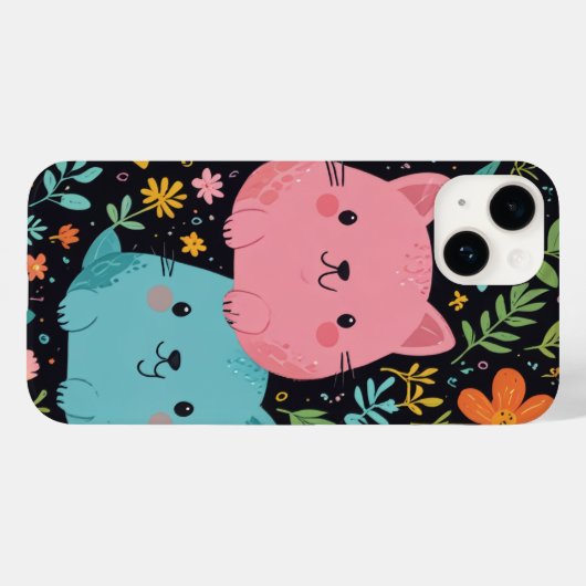 süße Figur-iPhone-Gehäuse Case-Mate iPhone Hülle (Rückseite (Horizontal))