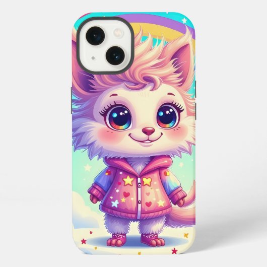 süße Figur-iPhone-Gehäuse iPhone Hülle (Rückseite)