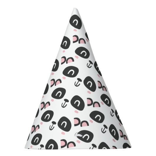 Süße Figur Panda Kindergeburt Partyhütchen (Rechts)