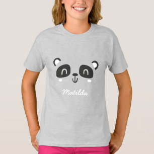 Süße Figur Panda KinderGeburtstagsbekleidung T-Shirt