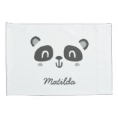 Süße Figur Panda Kissenbezug (Rückseite-Rechts)