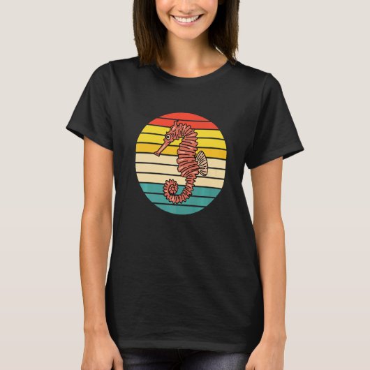 Süße Fische Seepferdchen T-Shirt (Vorderseite)