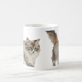 Süße flauschige Katzen-Kaffeetasse Kaffeetasse (Mittel)