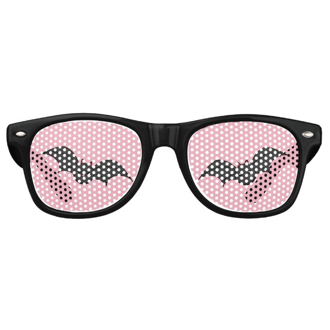 Süße Fledermaus Partybrille (Vorderseite)