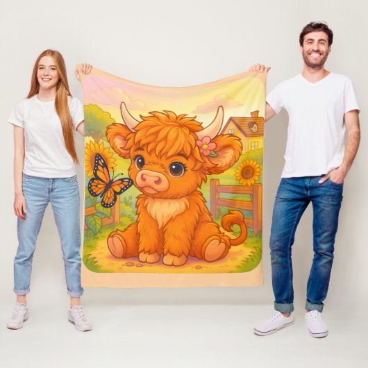 SÜSSE FLEECEDECKE (Beispiel)