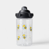 Süße fleißige Bienen Trinkflasche (Rückseite)