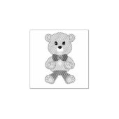 Süße Fliege Teddybär  Gummistempel (Prägung)