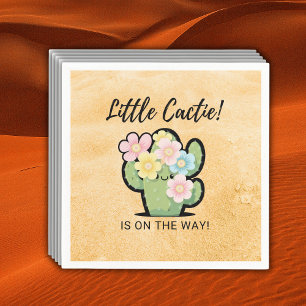 Süße florale kleine Cuctie Kawaii Babyparty Serviette