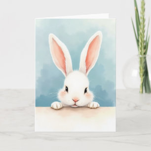 Süße Fluffige Freund Peek Karte