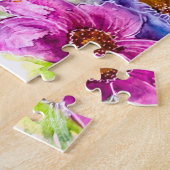 Süße Fragilität Moderne Wasserfarbe Puzzle (Seite)