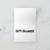 Süsse Frankenstein Monster Karte (Innenseite)