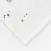 Süsse-Franzose-Stier-Hund Fleecedecke (Ecke)