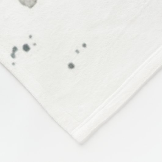 Süsse-Franzose-Stier-Hund Fleecedecke (Ecke)