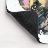 Süsse-Franzose-Stier-Hund Mousepad (Ecke)