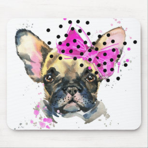 Süsse-Franzose-Stier-Hund Mousepad