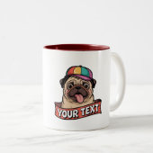 Süße Französische Bulldogge Kaffeetasse (VorderseiteRechts)