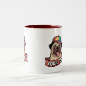 Süße Französische Bulldogge Kaffeetasse (Mittel)