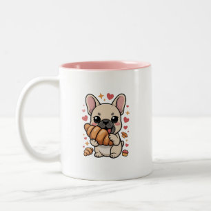 Süße Französische Bulldogge Kaffeetasse