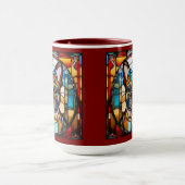 Süße Französische Bulldogge Kaffeetasse (Zentrum)