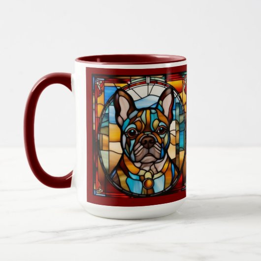 Süße Französische Bulldogge Kaffeetasse (Links)